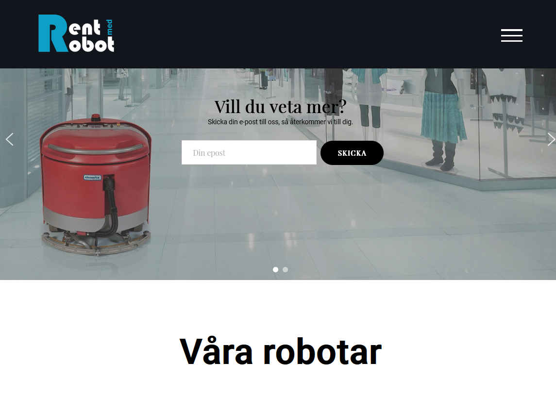 Rent med Robot